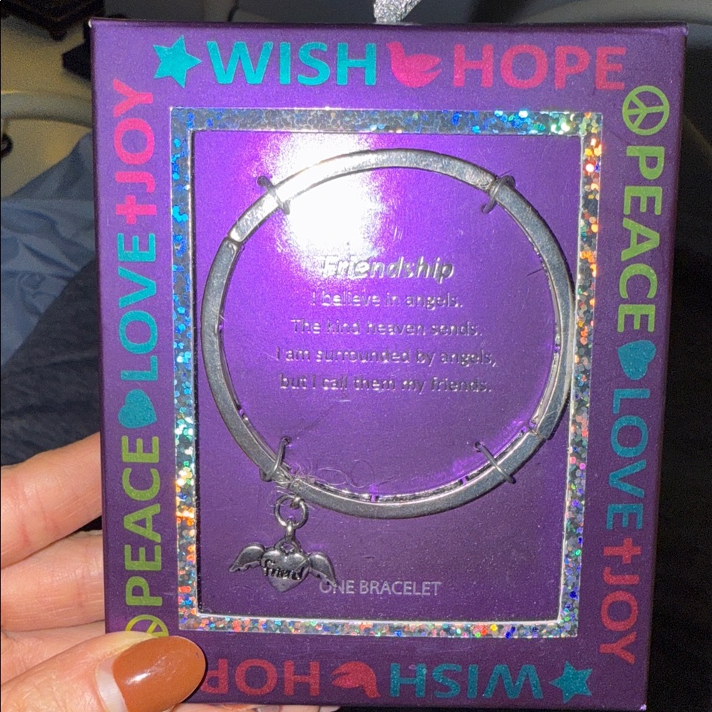 Silver Friendship Bracelet